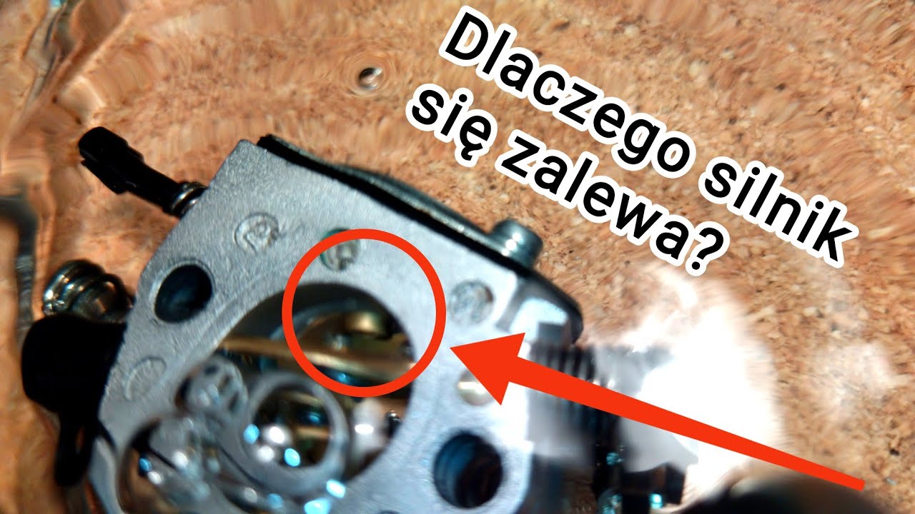 Szczelność gaźnika - dlaczego silnik w pile kosie się zalewa, przyczyny.