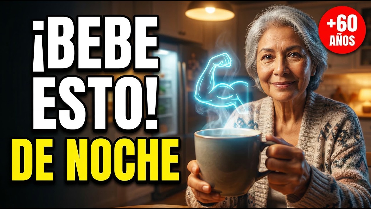 La Bebida Caliente que CONSTRUYE Músculo y Protege tus Huesos Mientras Duermes