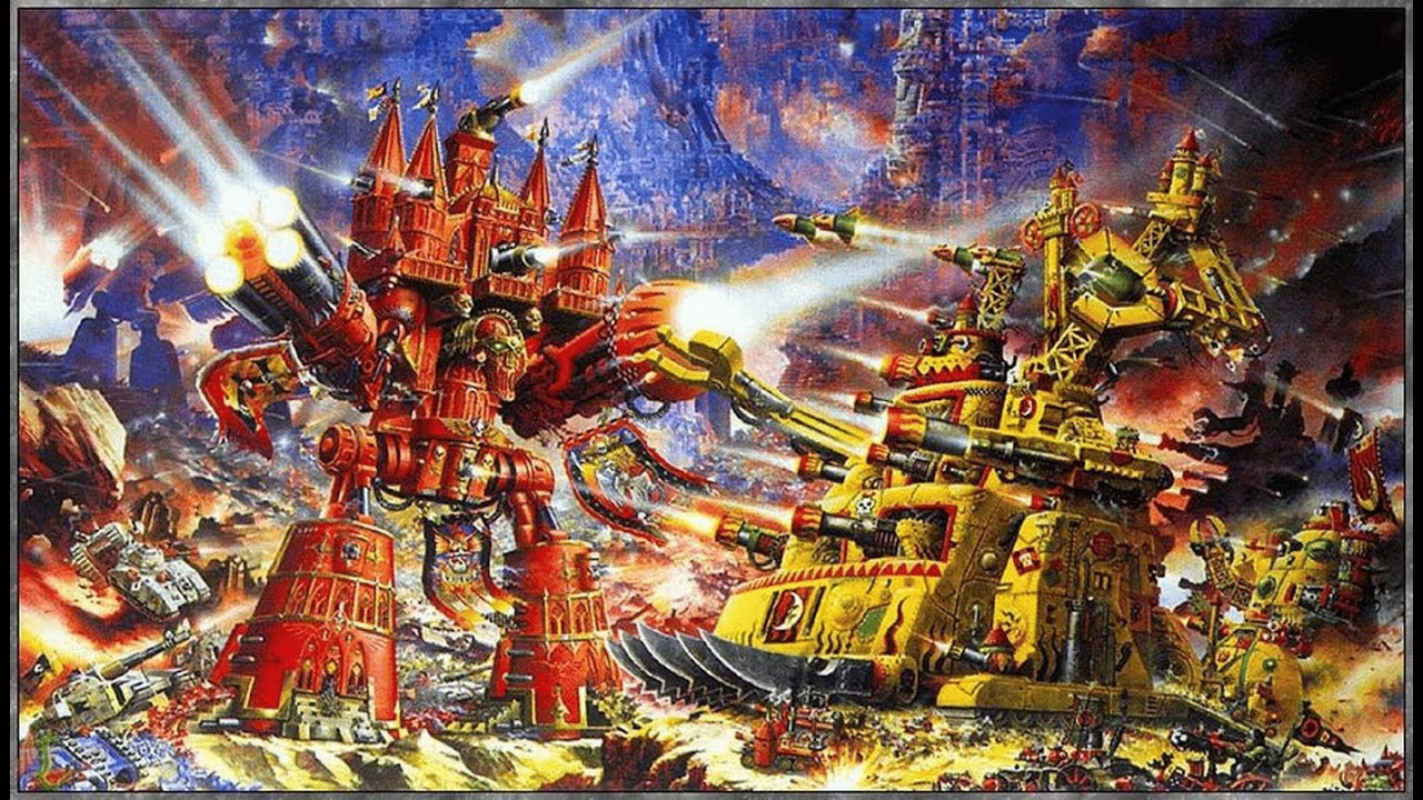 Might of the God Machine [Epilepsy Warning] - A Titan Song | Warhammer 40k
