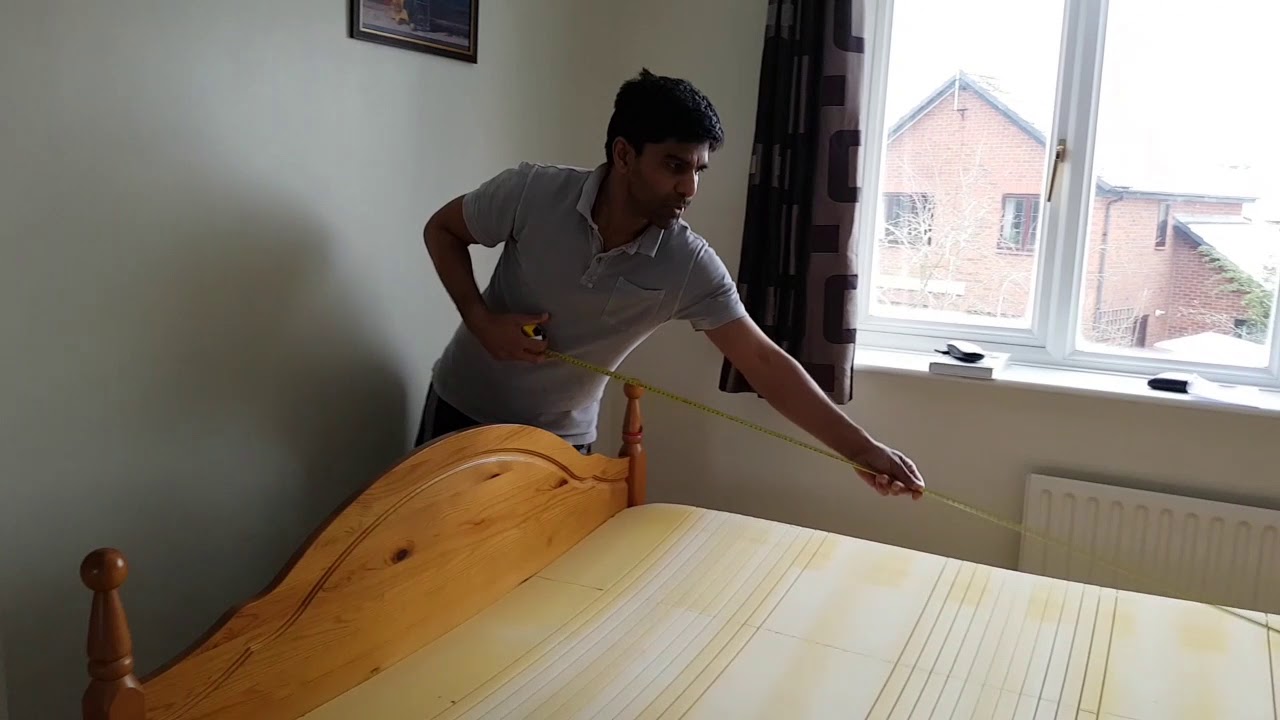 How to cut Memory Foam mattress to Single size