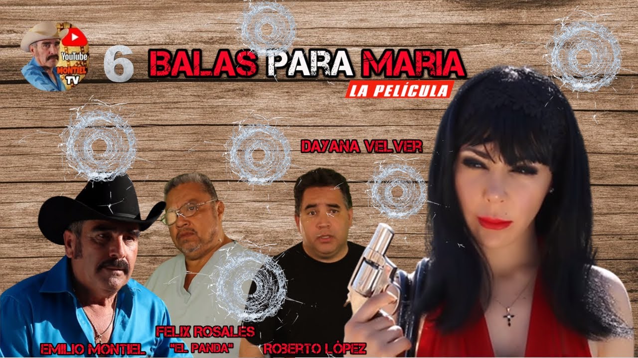 6 Balas para Maria PELICULA COMPLETA #pelicula #montieltv