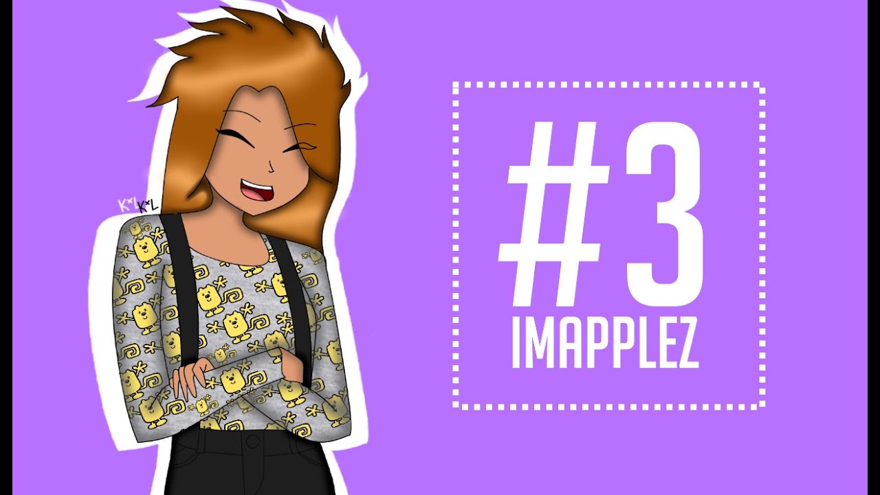 ➳ drawing roblox youtubers #3 - ImApplez