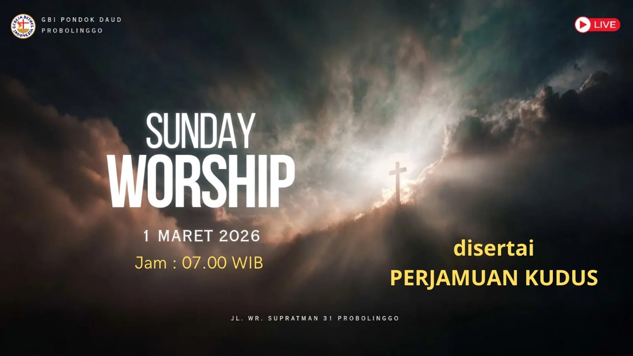 IBADAH RAYA ll  GBI PONDOK DAUD PROBOLINGGO  ll  1 MARET 2026