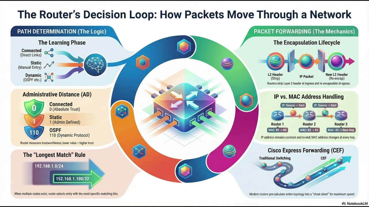 M14 - Layer 3 and Routing Concepts - Cisco CCNA Routing & Switching