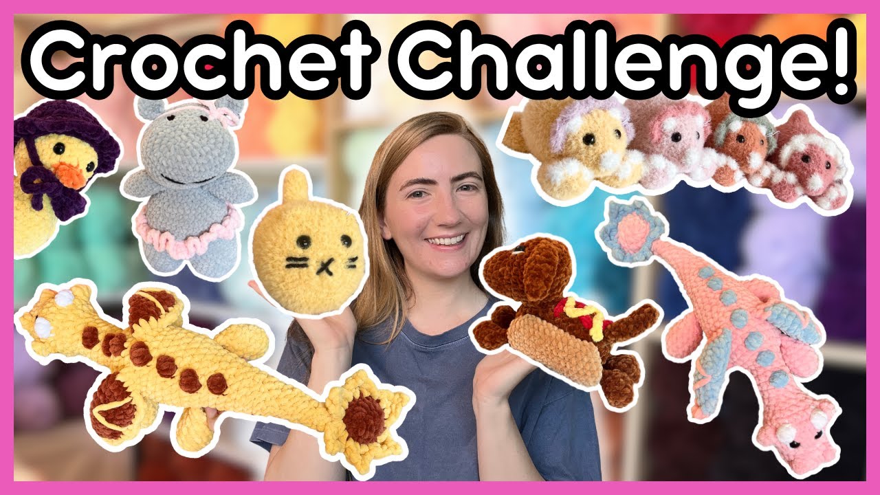 Crochet Challenge Video: Finishing 20 Orders in 3 Days! ✨ Pack Orders With Me! 💕 Crochet & Chat Vlog