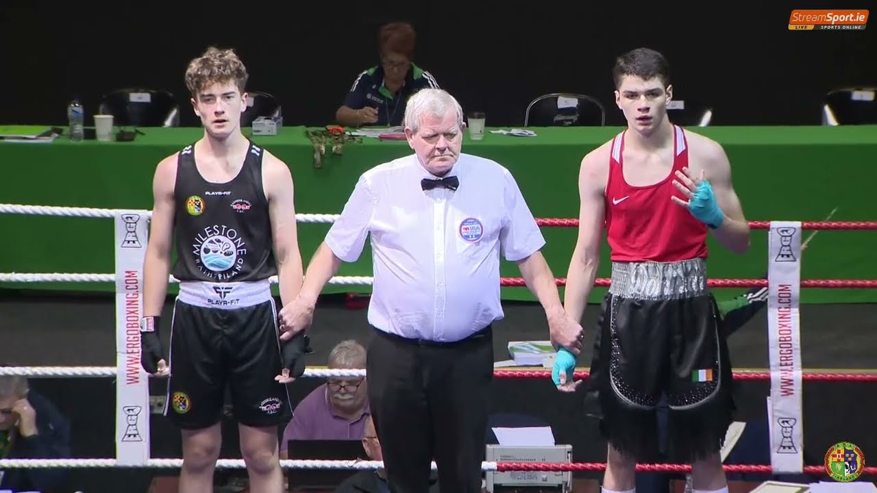 2024 National Junior Cadet Championship: 70kg Dominic Barrett (Titans) v Callum Binks (Rathfriland)
