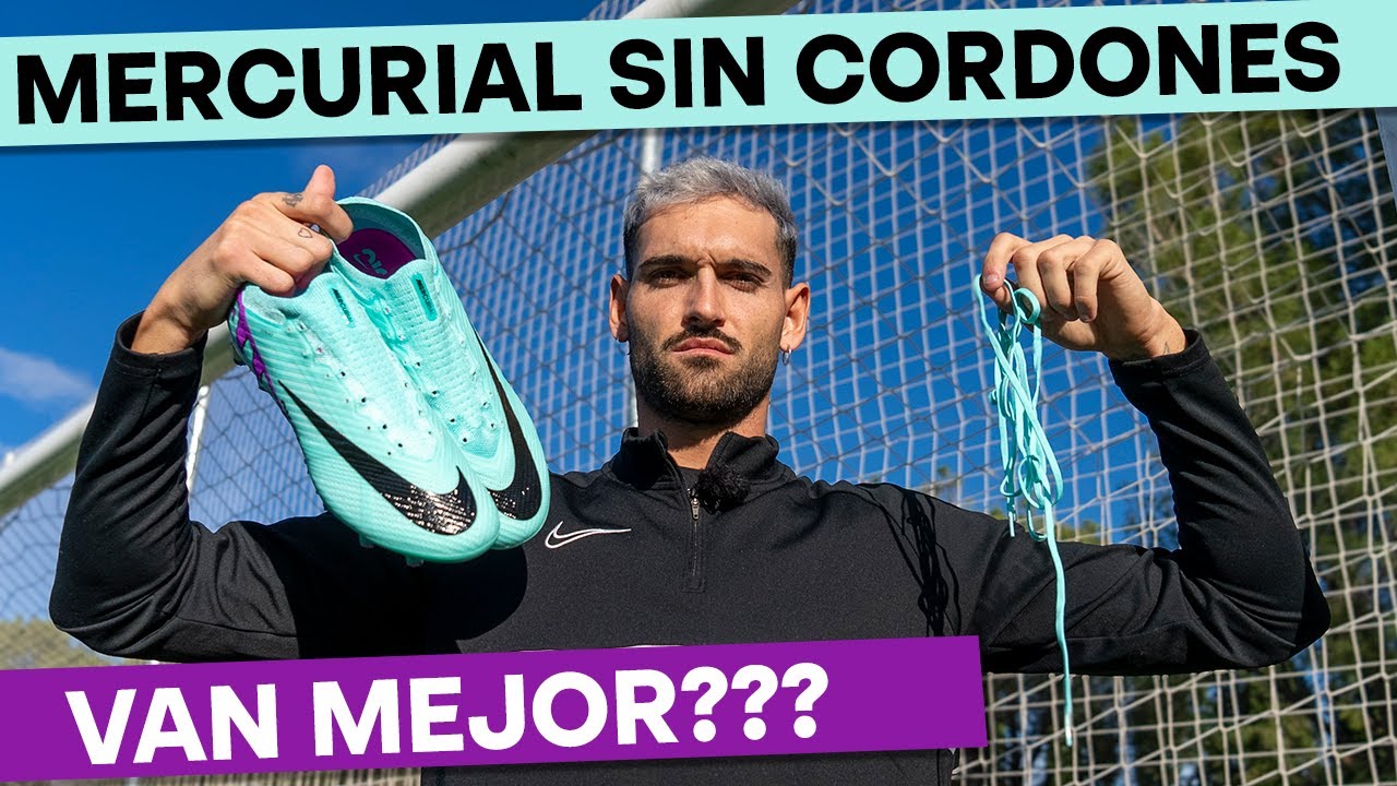 QUITAMOS LOS CORDONES A NIKE MERCURIAL!!! (Nos sorprende muchísimo)