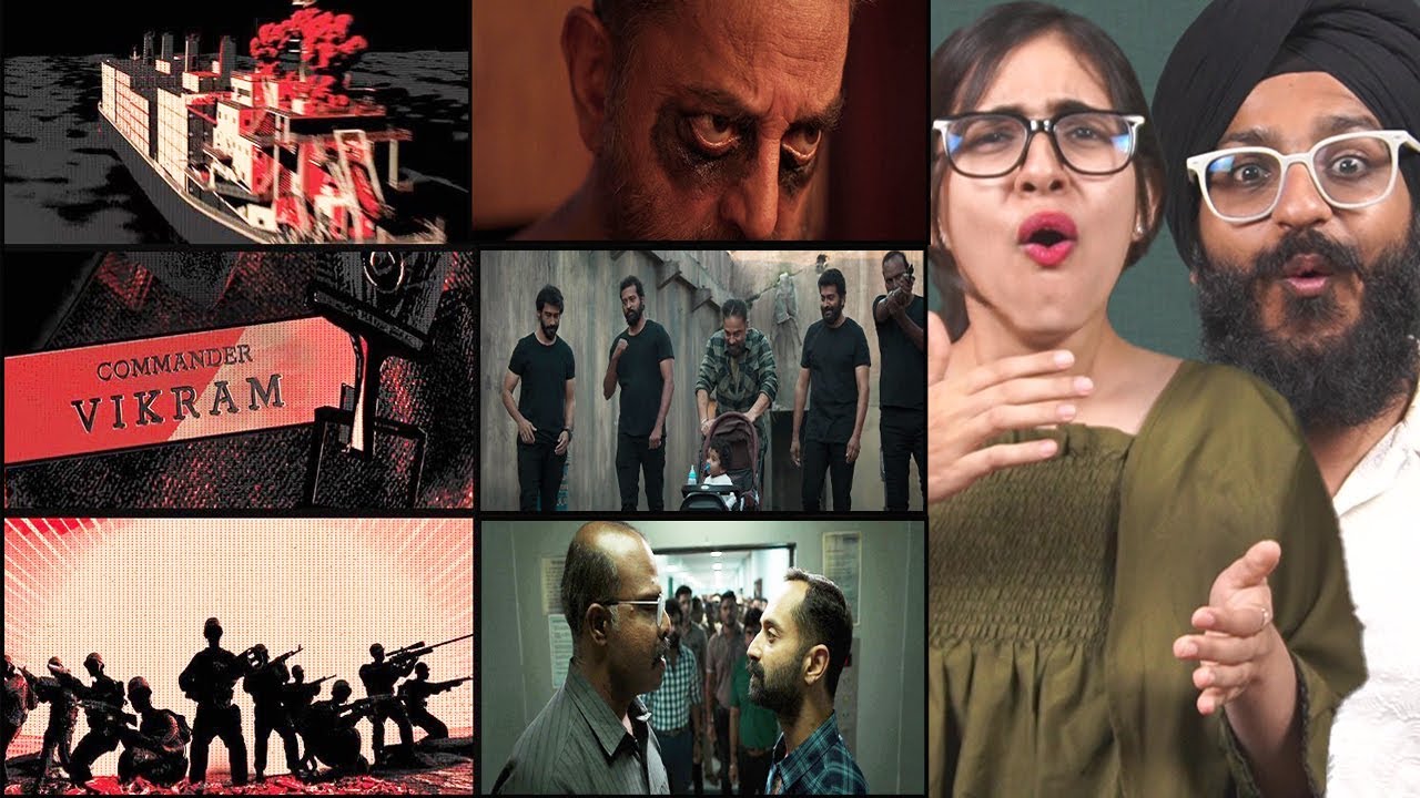 Muskan Watches Vikram Karnan Identity Reveal Scene | Post Interval Scene | Kamal Haasan