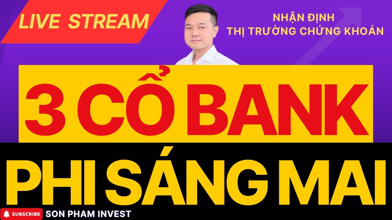 🔴3 CỔ PHIẾU NGÂN HÀNG - PHI MẠNH SÁNG MAI - VNINDEX 1900 - CƠ HỘI SINH RA TỪ KHỦNG HOẢNG