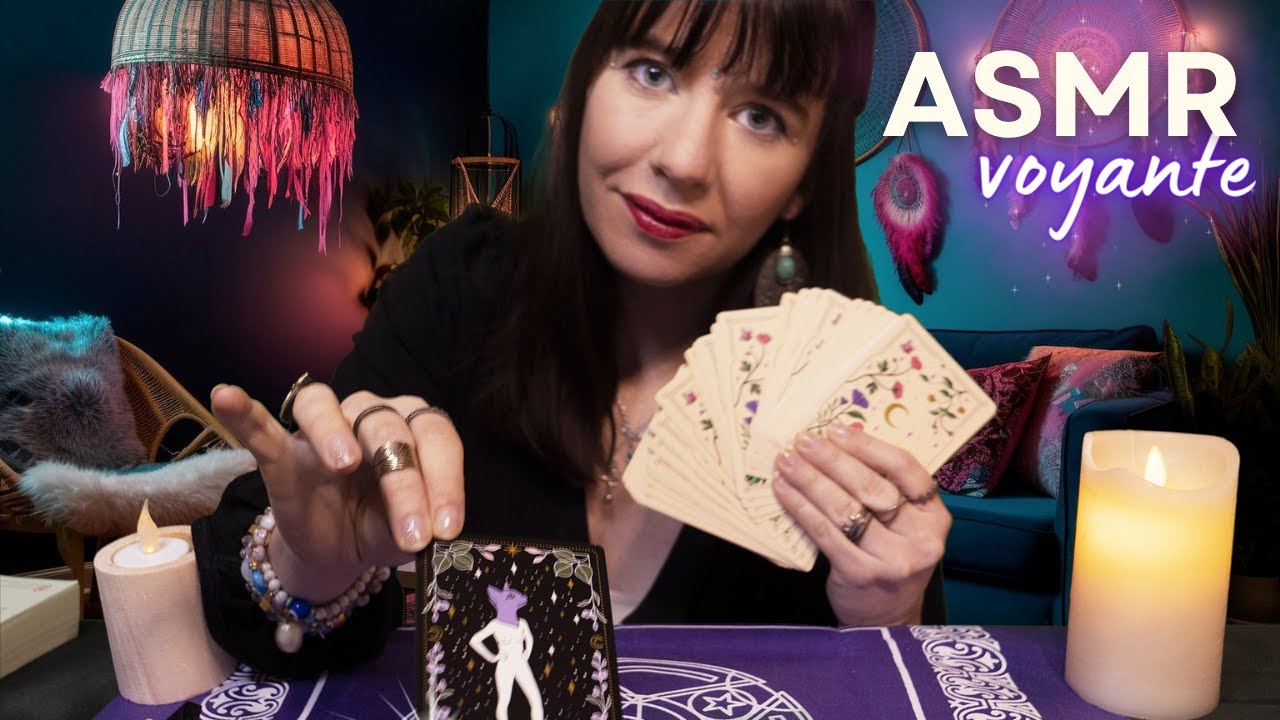 ASMR ROLEPLAY | De quoi sera fait ton avenir ? Séance de divination chez une voyante ✨