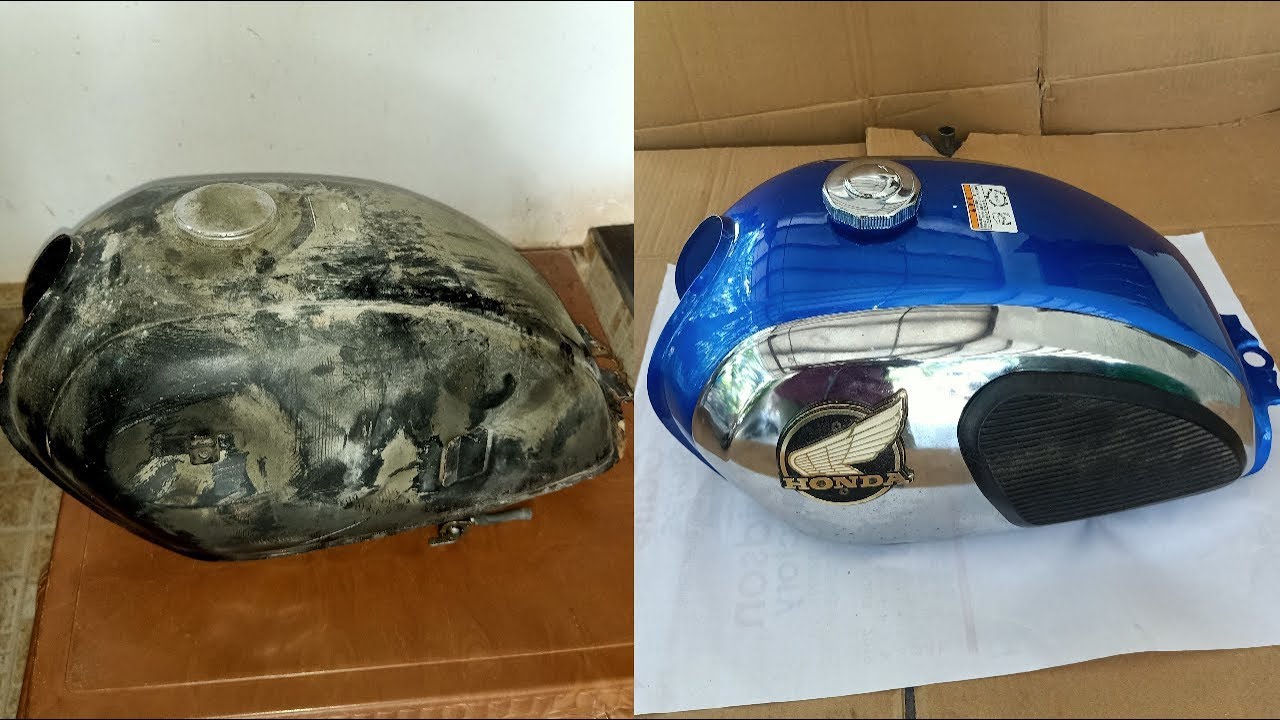 CD125T Benly Fuel Tank Restoration