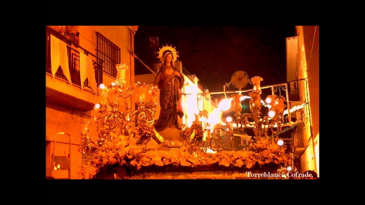 Salida Procesional del Inmaculado Corazón de María 2015. (Torreblanca)