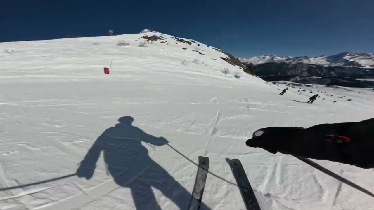 Courchevel, Super Pralong Blue Run. 13/03/26