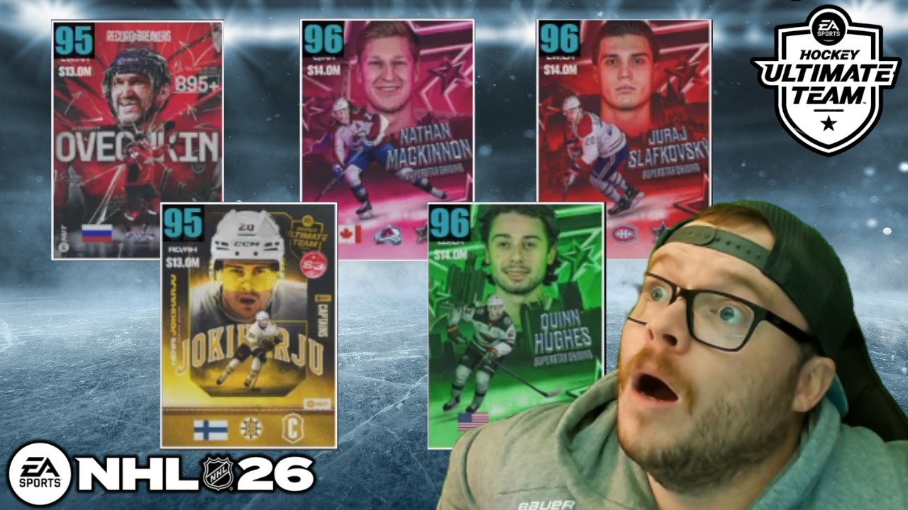 UNREAL LINE COMBOS SUPERSTAR EVENT NHL 26 HUT
