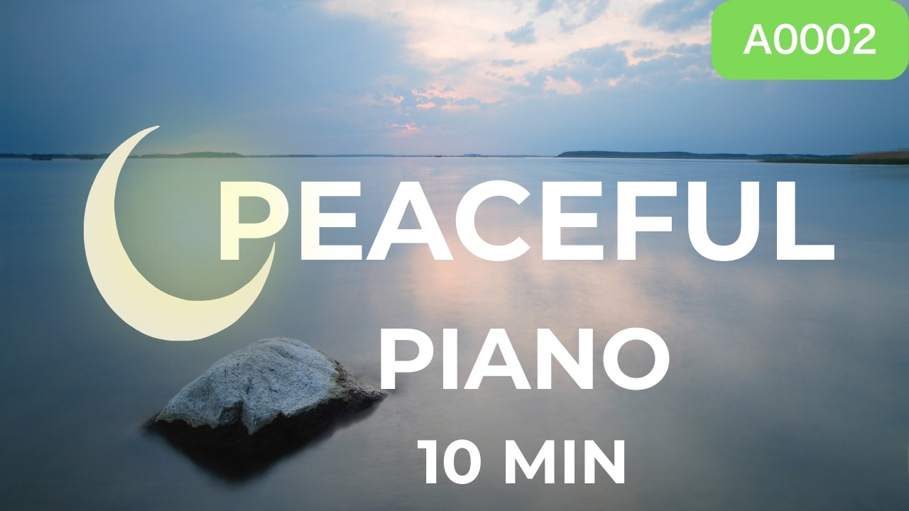 Peaceful Piano Music | 10 Min Loop | 未来への航跡_Wake of the Future | A0002