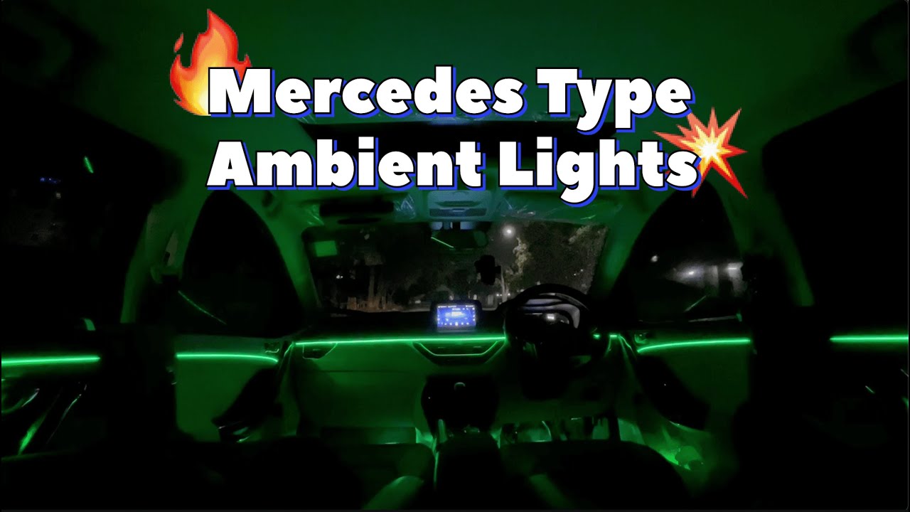Tata Nexon Ambient Light Installation🔥| Car Interior Modification | Cardi K3 LED Lights 😍