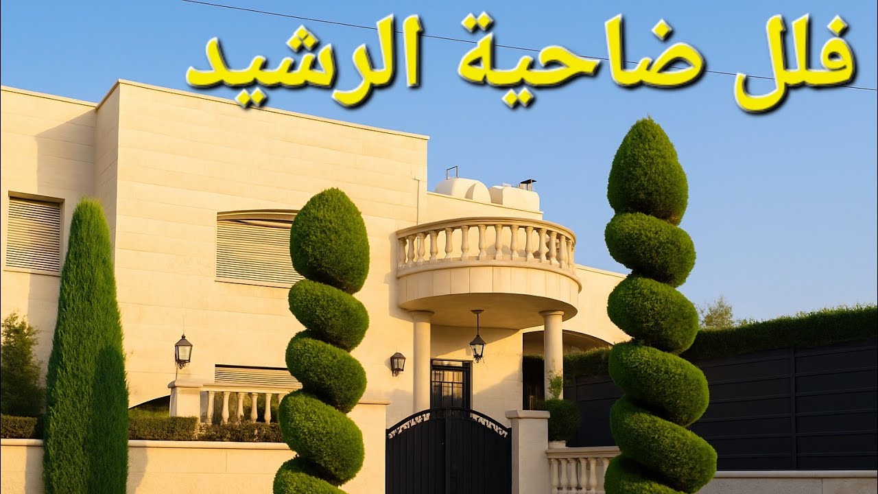 فلل وأحياء ضاحية الرشيد – جولة 4K في عمّان 2025 🚘 | Rashid Villas & Neighborhoods Amman