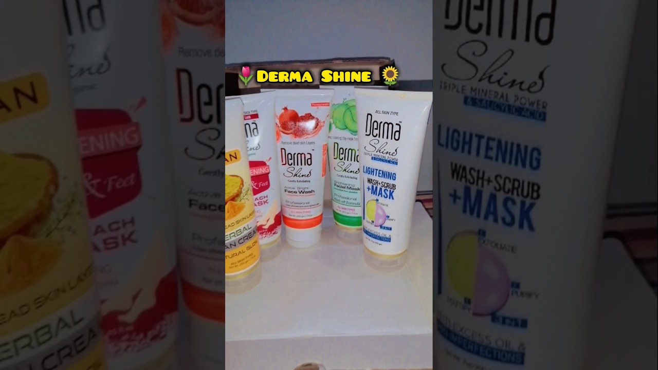 Derma Shine Products 🌻