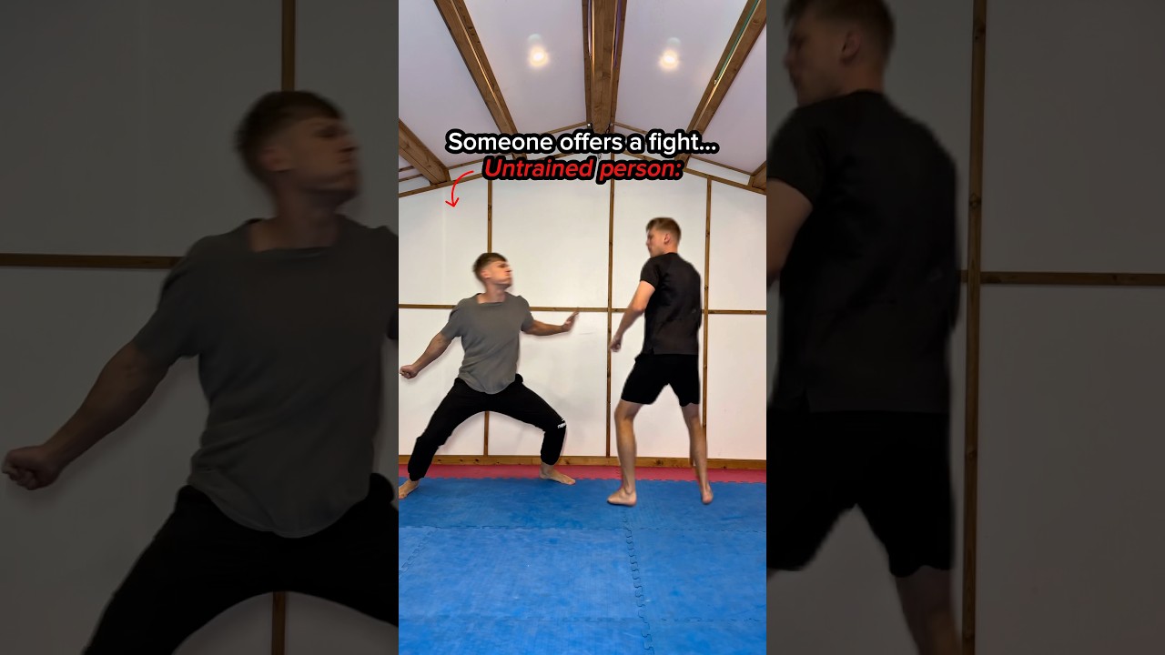 Martial artist vs UNTRAINED person&hellip;