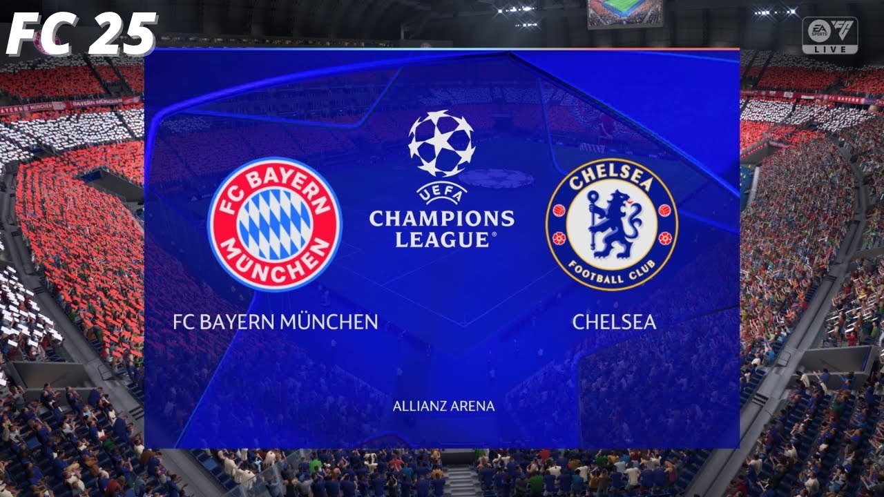 Bayern Munich vs Chelsea | UEFA Champions League | EA FC 25 |