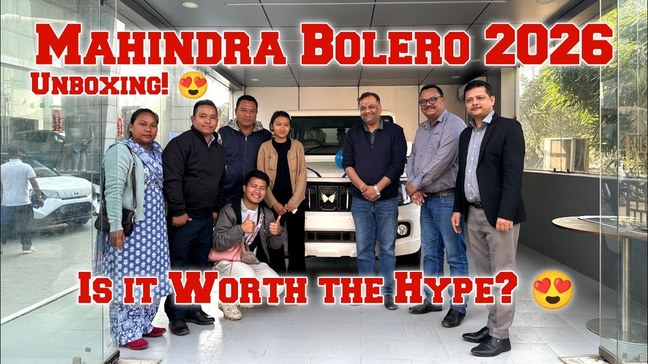 Mahindra Bolero 2026 Unboxing! 😍 Is it Worth the Hype? - Christin Teron old vlogs