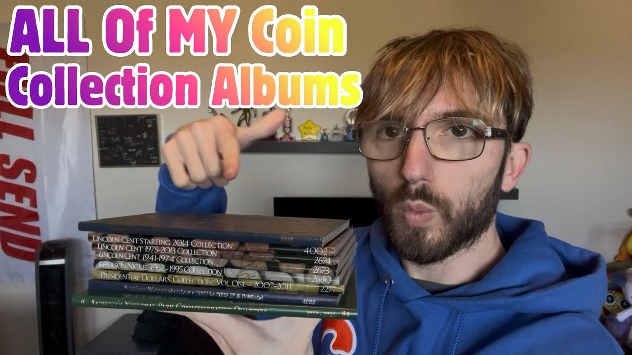 My Coin Collection Albums | Pennies, Dollar Coins & More!