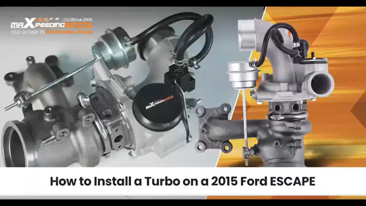 Как установить турбокомпрессор на Ford ESCAPE 2013-2015