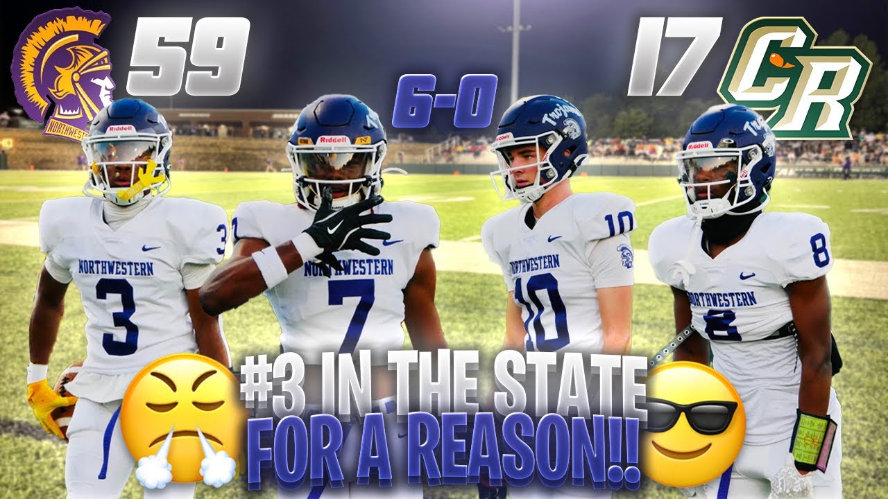 #3 Northwestern vs Catawba Ridge South Carolina High school Football