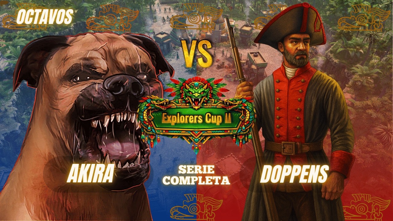 Akira Vs Doppens | Ronda Completa | Torneo 1vs1 Explorer's Cup II | Octavos de Final