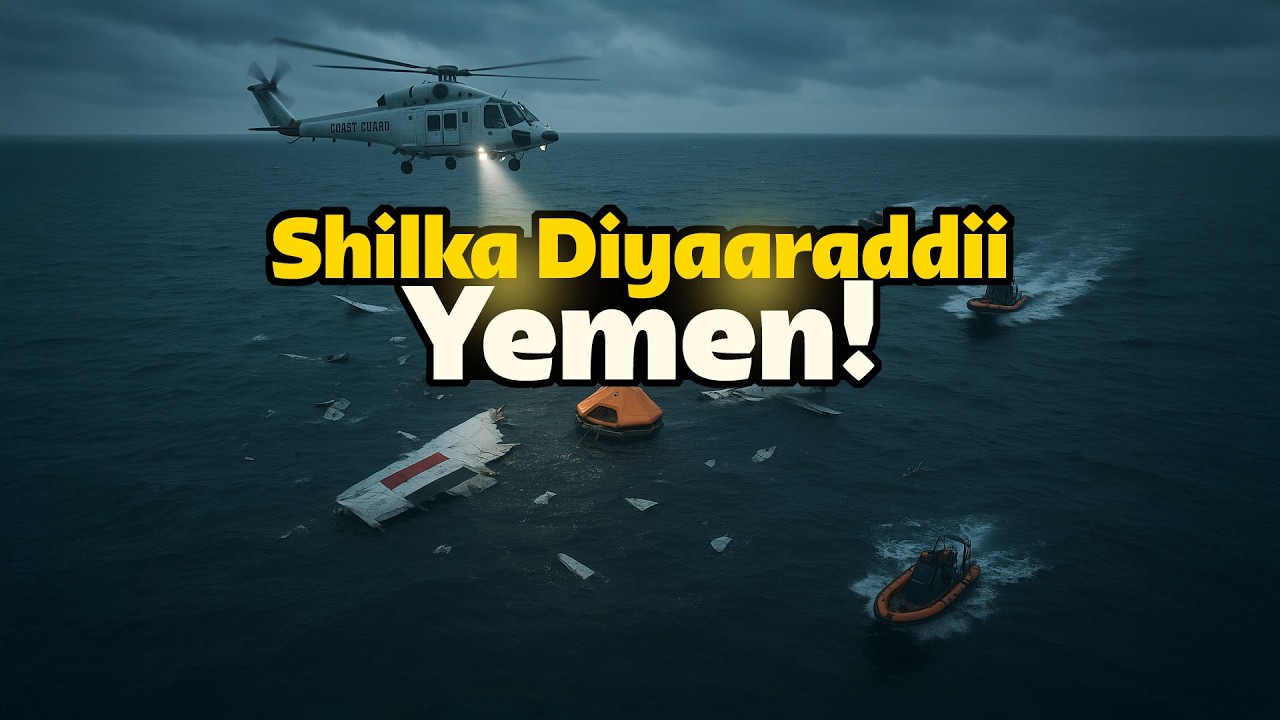 Shilkii Diyaaradda yaman ee ay ka badbaaday kaliya gabar 12 Jir ah!