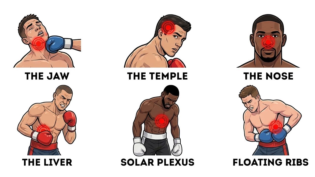 Every Weak Spot in Boxing Explained in 13 Minutes