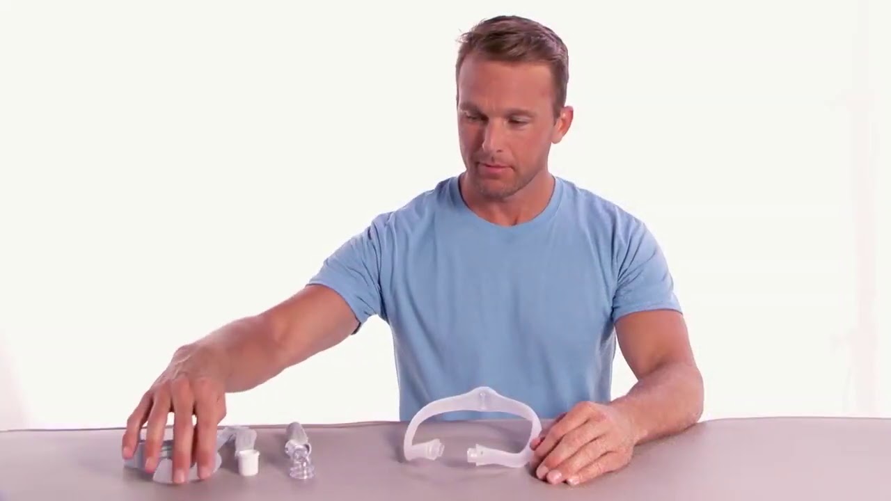 Instrução de limpeza da máscara DreamWear Philips