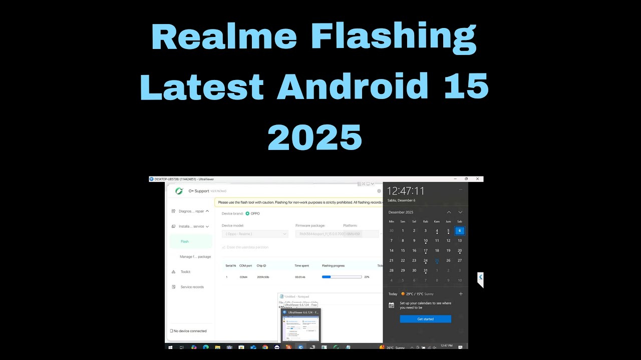 REALME FLASHING 2025 ANDROID 15
