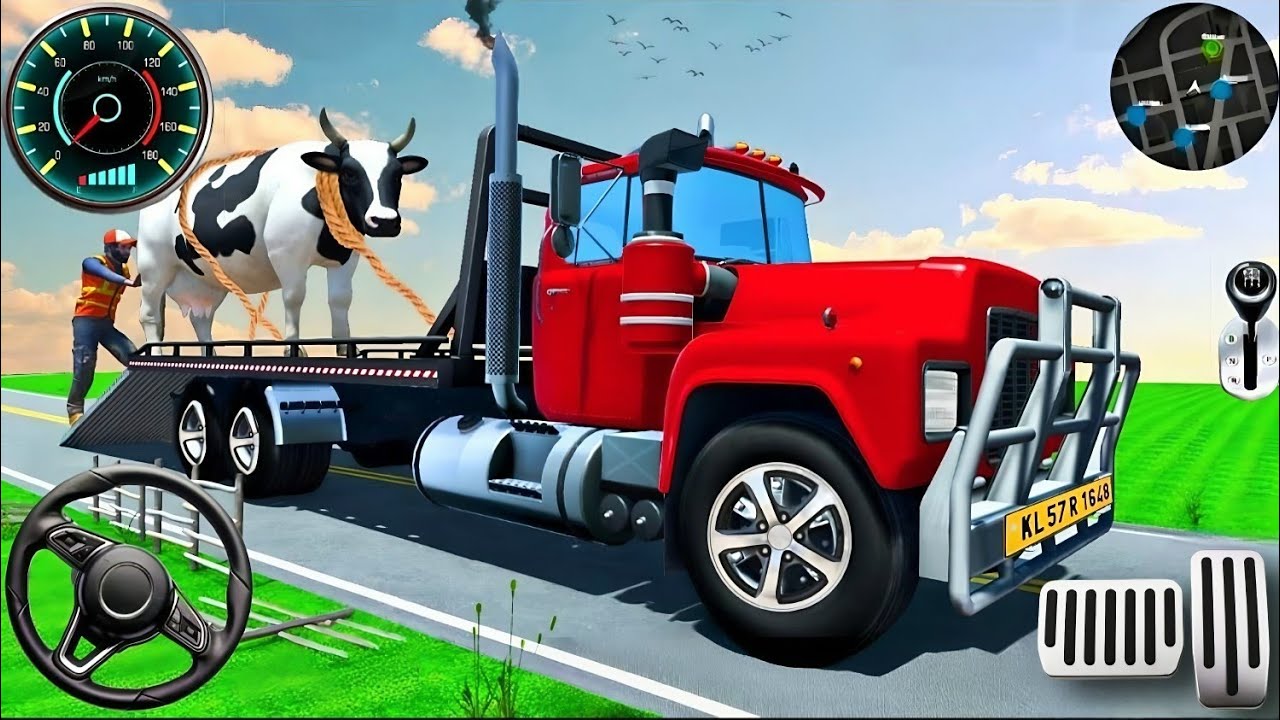 🐯 Animal Cargo Truck Driving Game 3D - Animal Transport Cargo Truck 2025 - Android Gameplay
