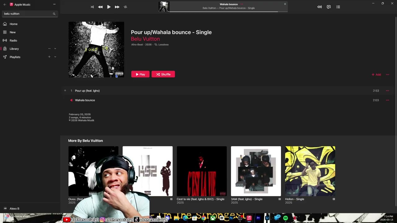 Belu Vuitton - Wahala Bounce - Reaction