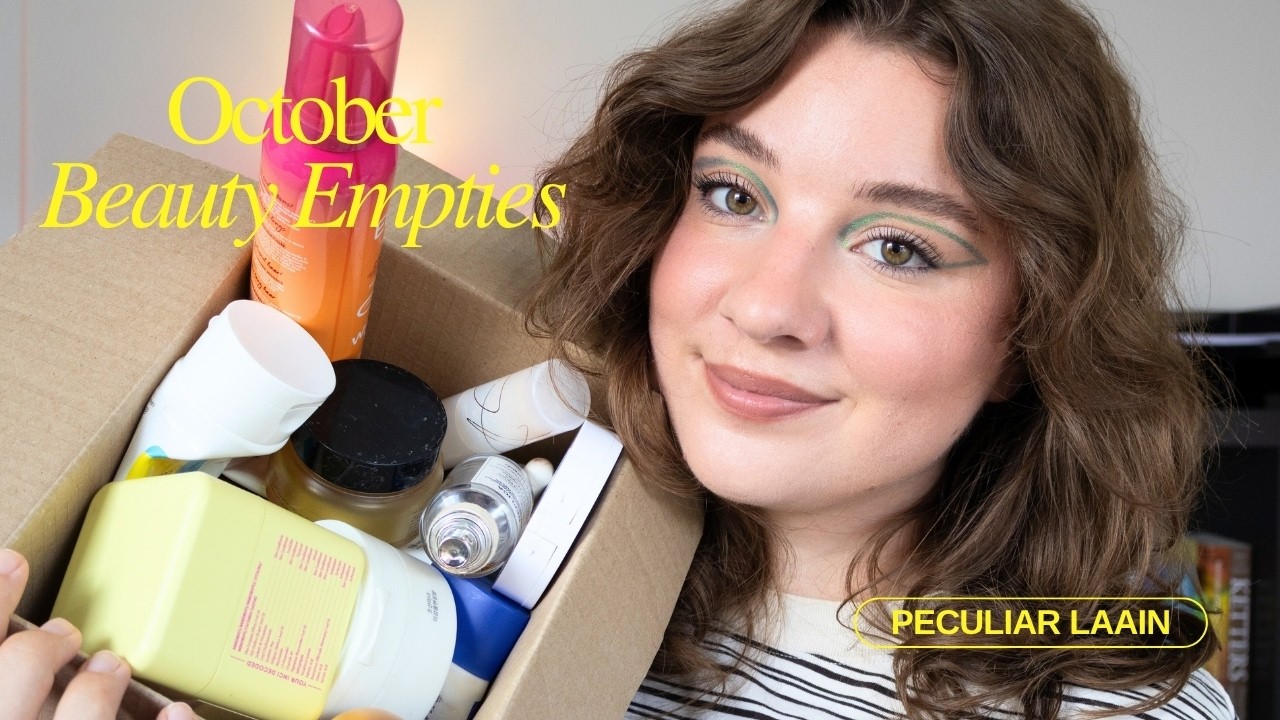 EMPTIES | All the makeup, skincare & haircare I've emptied so far ✨