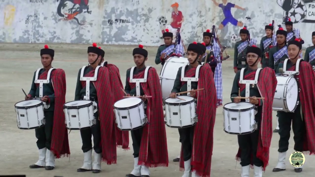 PIPE BAND Govt school/Namthang School/Sikkim