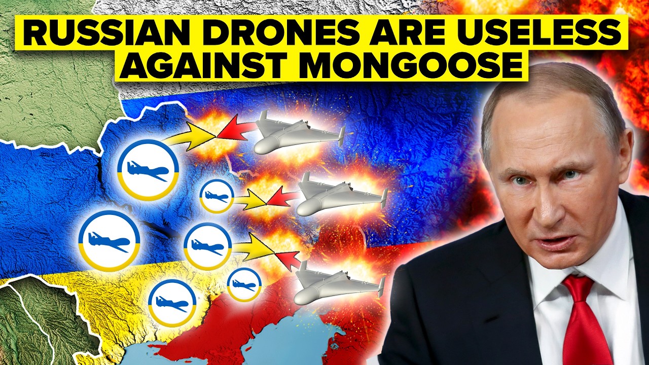 MONGOOSE... Ukraine&rsquo;s JET-Powered, SHOTGUN-Carrying Drone