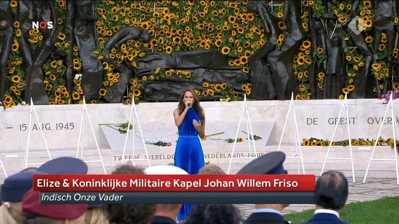 EliZe - Nationale Indië-herdenking 15 augustus 2023 Den Haag - Het Indisch Onze Vader