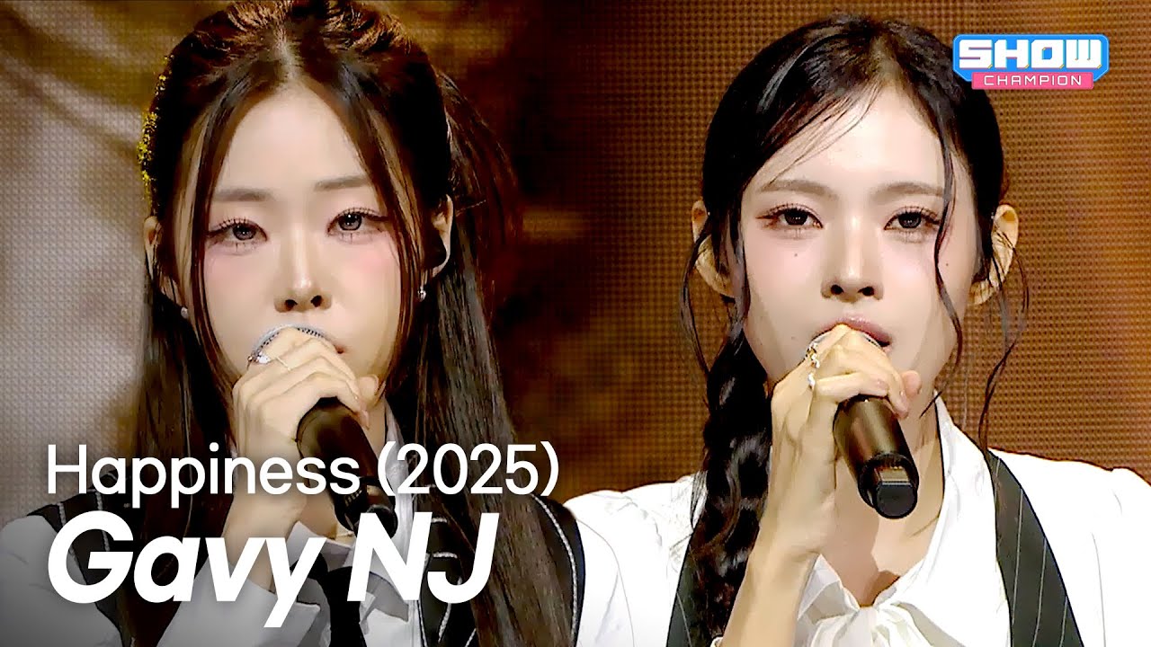 [HOT DEBUT] 가비엔제이(Gavy NJ) - Happiness (2025) l Show Champion l EP.569 l 250917
