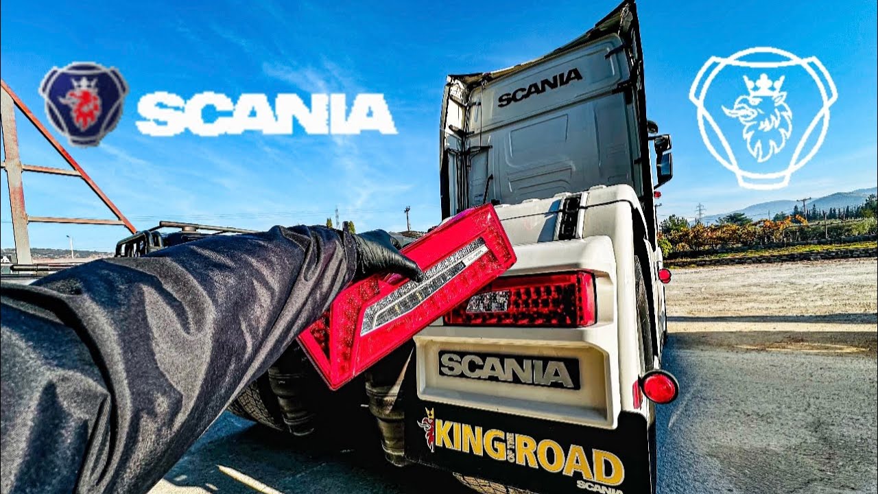 Upgrading My Scania S Rear Lights to the Newer Model – Step-by-Step Installation!
