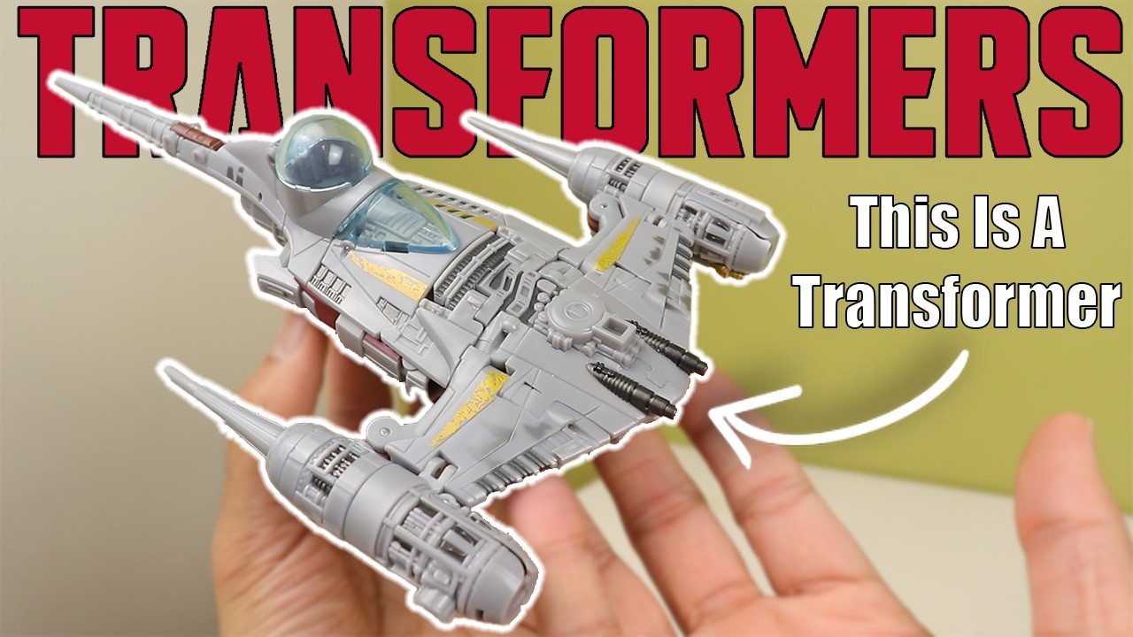 The Best Transformers Crossover?? | #transformers The Mandalorian N1 Starfighter