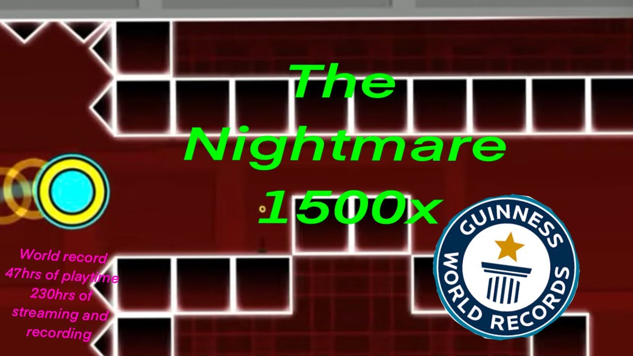 [World Record] 1500x Nightmare completions 