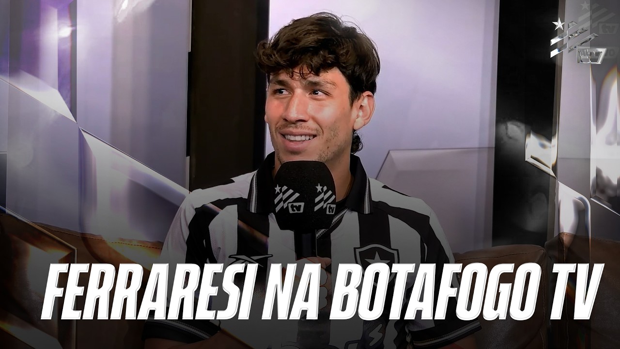 Apresentação Ferraresi | Participação no estúdio da Botafogo TV