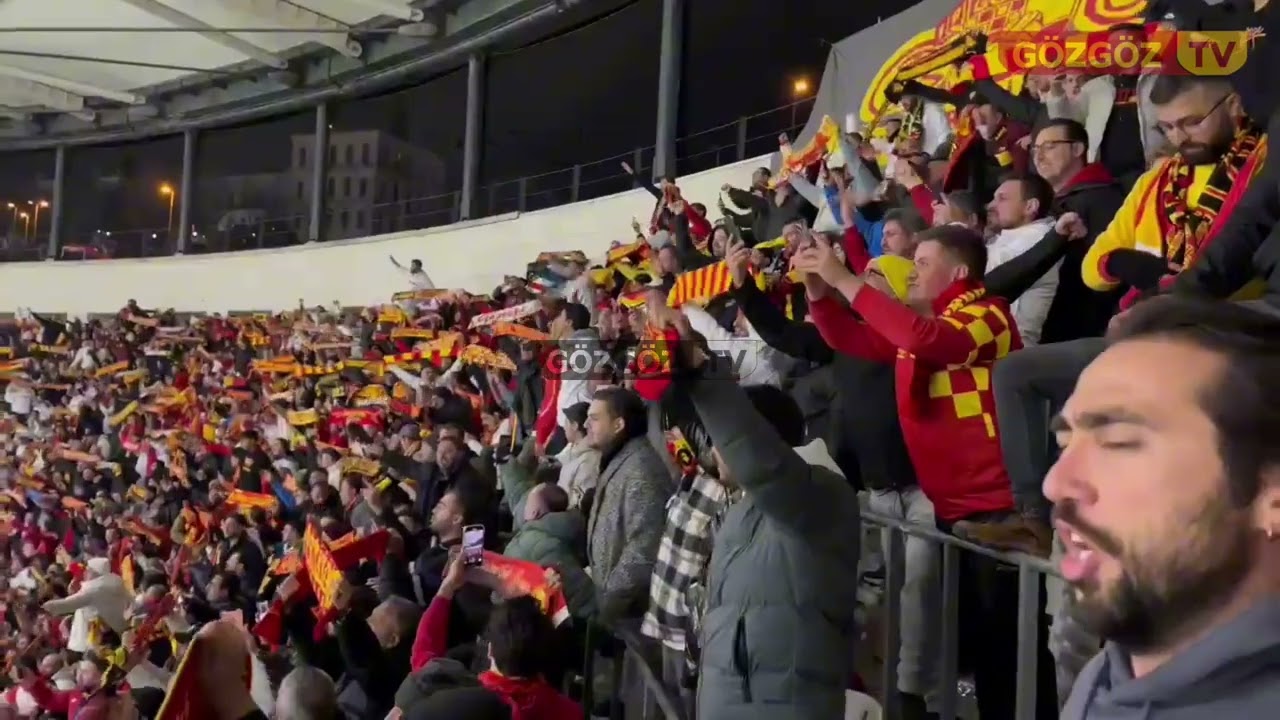Göztepe Tribününün Beşiktaş Deplasmanındaki Şovu