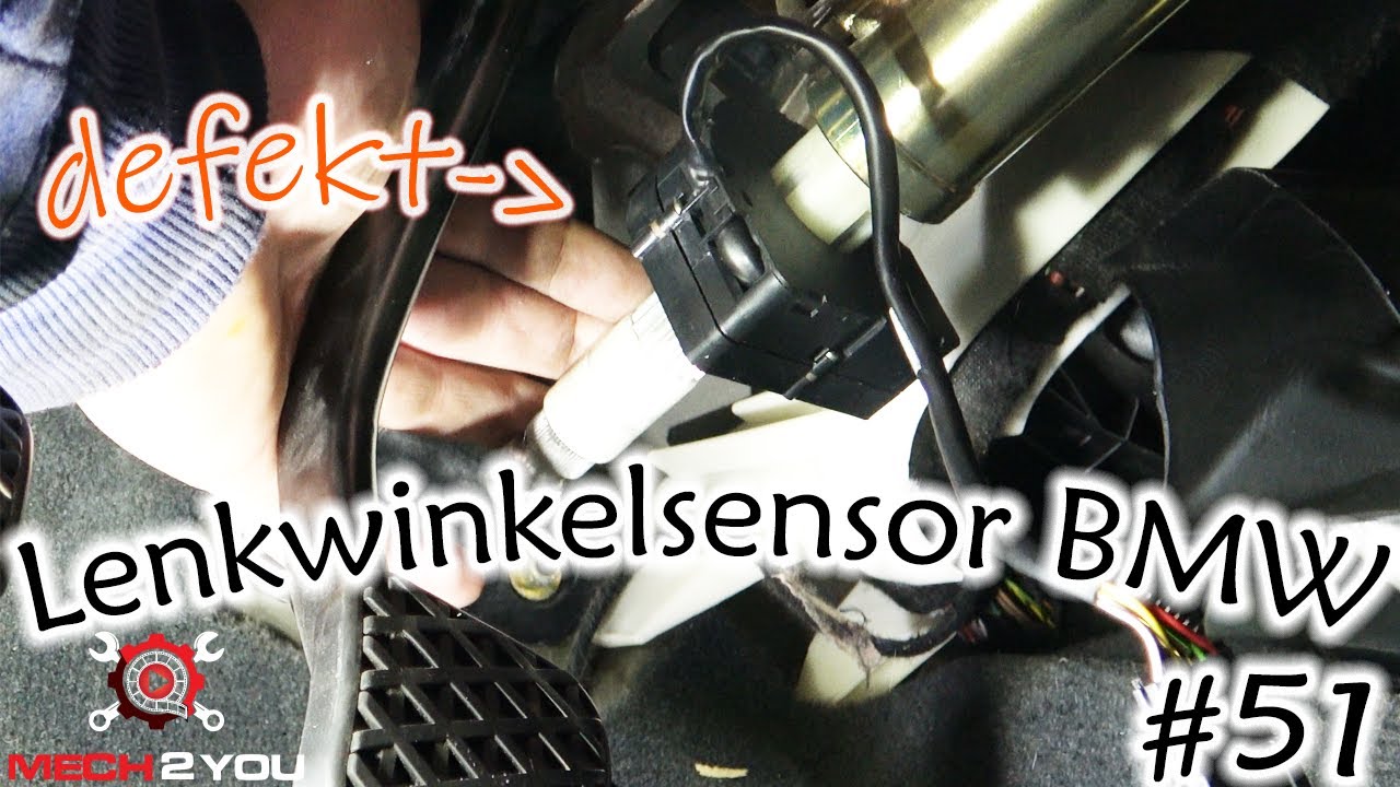 🛠️#51 Lenkwinkelsensor beim BMW E46 wechseln| Fehlercode  005E43 | Steering Angle Sensor Replacement