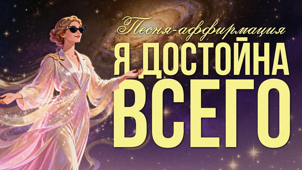 Я ДОСТОЙНА ВСЕГО💎Песня-Аффирмация | АФФИРМАЦИИ для ЖЕНЩИН на САМООЦЕНКУ и УВЕРЕННОСТЬ в Себе