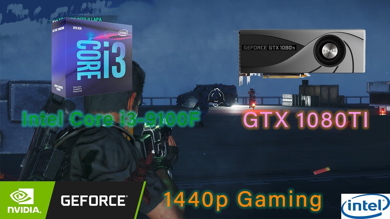 I3 9100F enough for 1440p Gaming? | i3 9100F + GTX 1080TI Ultra Settings test in 13 Gaming in 2020