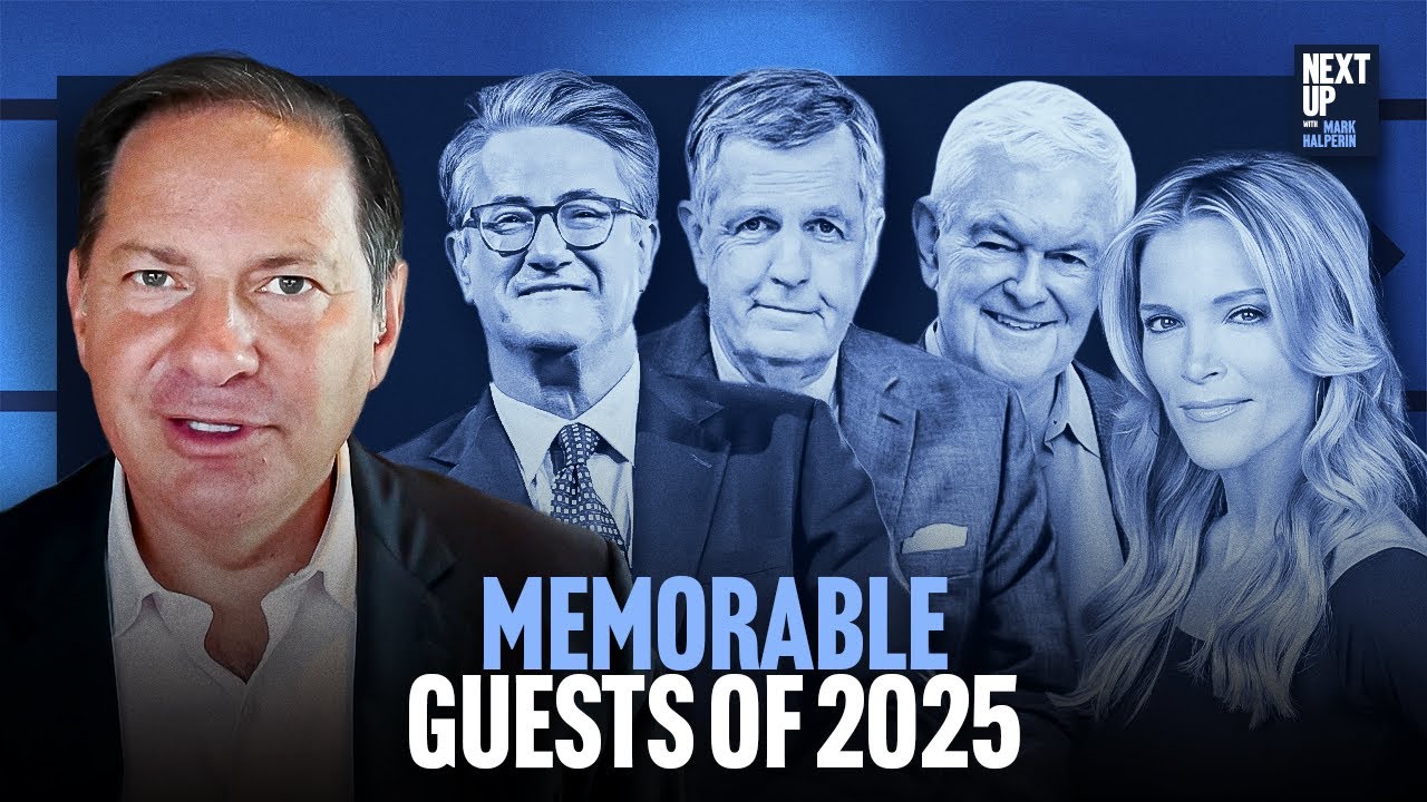 Brit Hume, Joe Scarborough, Megyn Kelly, Newt Gingrich: Memorable Guests of 2025