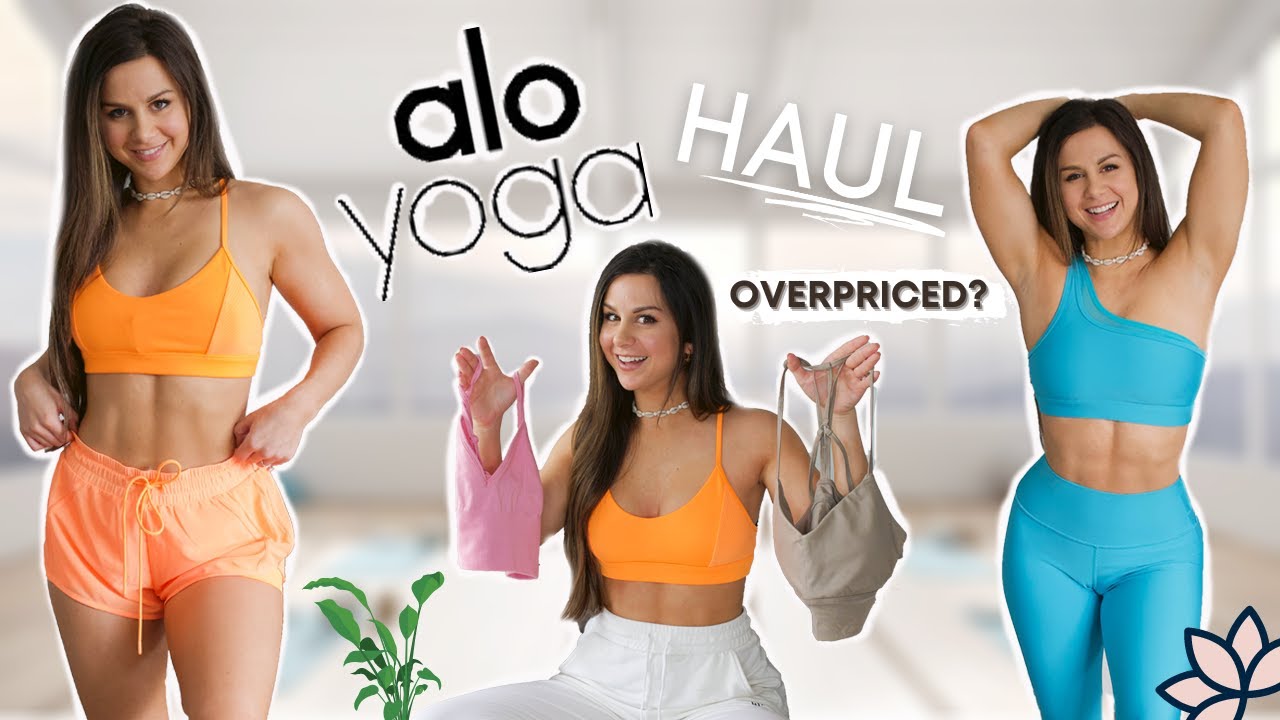 IS  ALO YOGA OVERRATED? ALO YOGA NEW RELEASE TRY ON HAUL REVIEW! ASHLEY GAITA #ALOYOGA